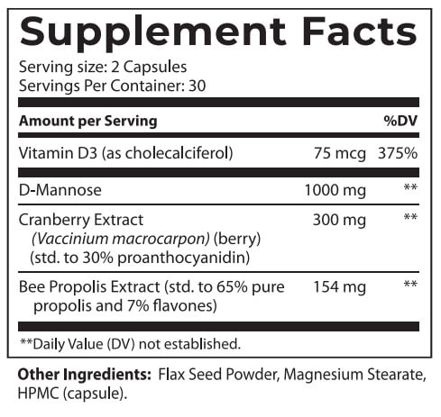 Supplement facts